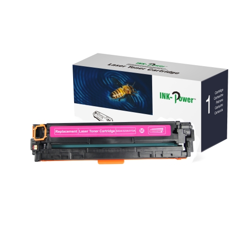 [117704] INK-POWER TONER COMP. HP CB543A/CE323A/CF213A MAGENTA Nº125A/128A/131A