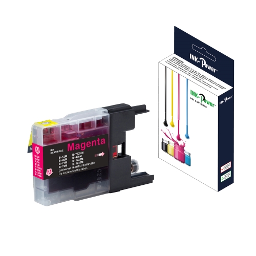 [117638] INK-POWER CARTUCHO COMP. BROTHER LC1220XL/LC1240XL/LC1280XL MAGENTA LC-1240M 16.6 ML