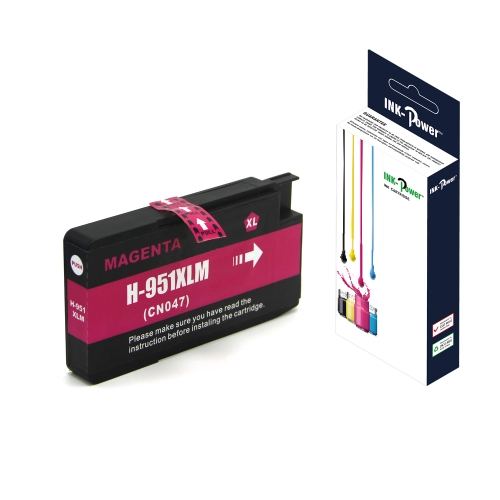 [117707] INK-POWER CARTUCHO COMP. HP Nº951XL MAGENTA CN047AE 26 ML