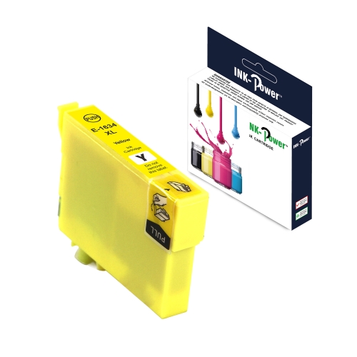 [117682] INK-POWER CARTUCHO COMP. EPSON T1634 (16XL) AMARILLO C13T16344010 16ML
