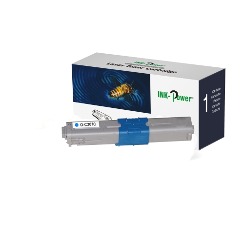 [117746] INK-POWER TONER COMP. OKI C301DN/C321DN/MC342DN CYAN 44973535