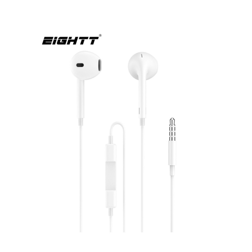 [117887] Eightt - Auriculares EAUR-APW con Micrófono APW y Control de Volumen