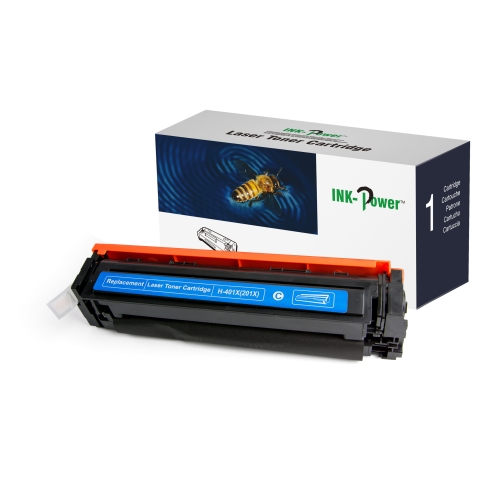 [117731] INK-POWER TONER COMP. HP CF401X / CF401A CYAN Nº201X /201A