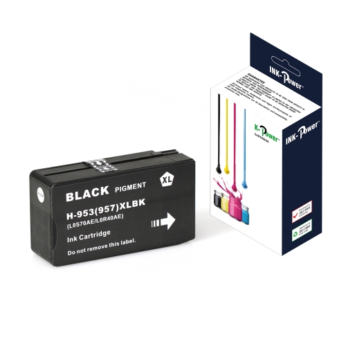 [117709] INK-POWER CARTUCHO COMP.HP 953XL/957XL NEGRO L0S70AE/L0S58AE/LOR40AE 2.000 PAGINAS