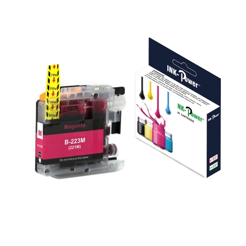 [117642] INK-POWER CARTUCHO COMP. BROTHER LC223M MAGENTA  9 ML