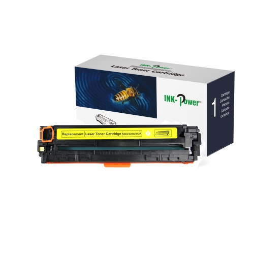 [117703] INK-POWER TONER COMP. HP CB542A/CE322A Nº125A/CF212A  / CANON 716 AMARILLO 1977B002 1.400PAG. 131A