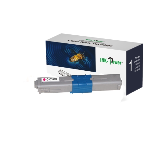 [117747] INK-POWER TONER COMP. OKI C301DN/C321DN/MC342DN MAGENTA 44973534