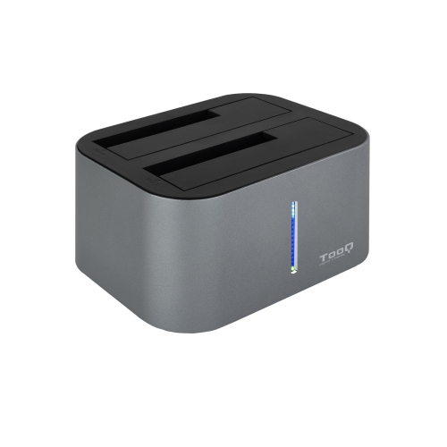 [118037] TooQ - Docking Station Doble Bahía SATA 2.5"/3.5" - USB 3.0/3.1 - Gen1
