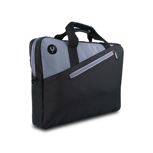 [118875] NGS - Maletín para portátil de 14" - Bolsillo exterior - Negro
