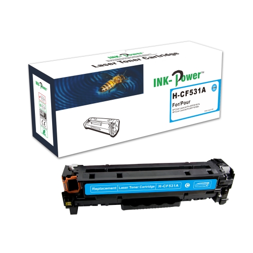 [119365] INK-POWER COMP.HP CF531A CYAN TONER GENERICO Nº 205A 900 PAGINAS