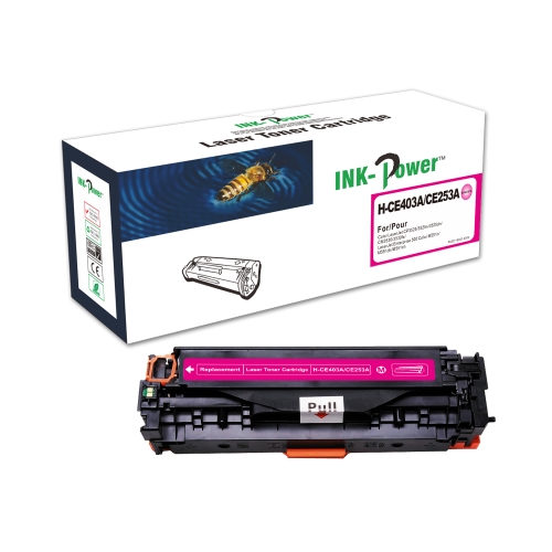 [119708] INK-POWER TONER COMP. HP CE403A/CE253A MAGENTA Nº507A 6.000PAG.