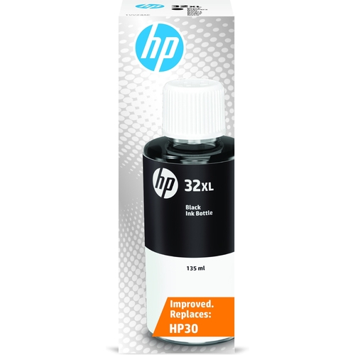 [119989] HP Botella Tinta Recarga 32XL Negro Smart Tank Wireless 455 457 559 Plus 555 570 655 - 6.000pag. 135ml