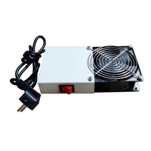 [121041] Phasak - Conjunto ventilación 19" con interruptor para rack mural - 1 ventilador x 120mm