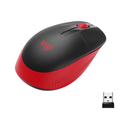 [121451] Logitech - Ratón óptico M190 - Inalámbrico - Rojo