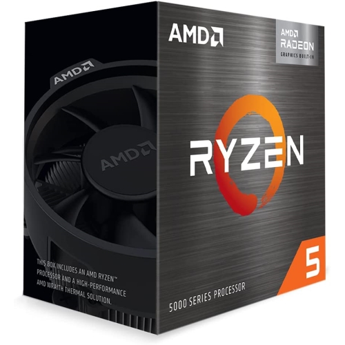 [121533] AMD Ryzen 5 5600G - Socket AM4 - 3.9 GHz (4.4 GHz max) - 6 cores - 16 MB L3 - 65W - Radeon Graphics - En caja