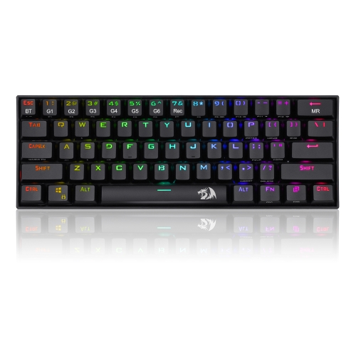 [121896] Redragon - DRACONIC Teclado Mecánico Gaming RGB Negro - Layout USA