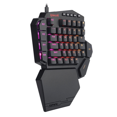 [121797] Redragon - DITI Mini Teclado Mecánico Gaming RGB Keypad Negro