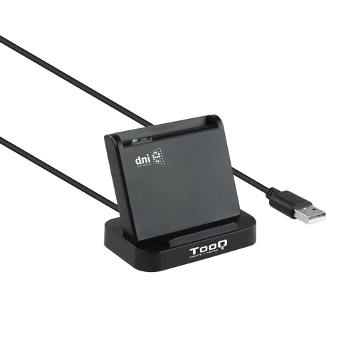 [122310] TooQ - Lector Tarjetas Intel. DNIE Vision USB 2.0 - Negro