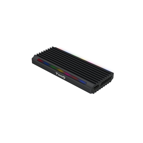 [122513] Tooq - Caja Externa M.2 ngff/nvme usb3.1 gen2 USB-C RGB