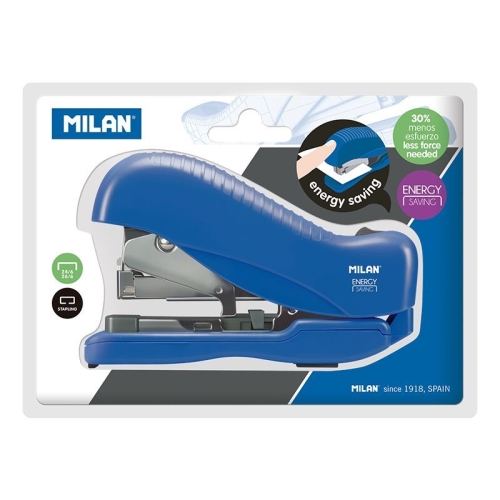 [122928] MILAN GRAPADORA COMPACTA ENERGY SAVING REDUCTOR DE ESFUERZO BLISTER AZUL