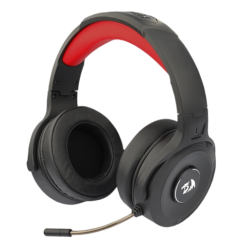 [123221] Redragon - PELOPS Auricular Gaming Inalambrico Sonido 7.1 Microfono Negro