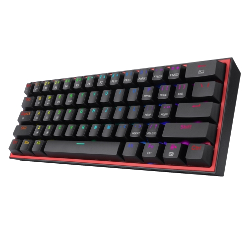 [123216] Redragon - FIZZ PRO Teclado Mecanico Gaming Inalambrico RGB Negro