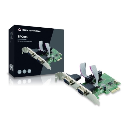 [123246] Conceptronic - Tarjeta PCI Express 2 puertos serie