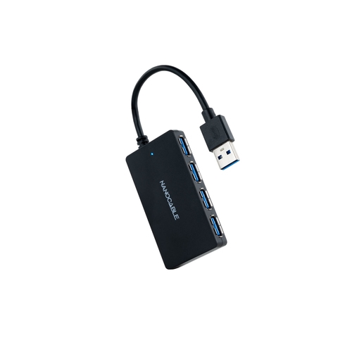 [123673] Nanocable Hub USB 3.0 con 4 Puertos de USB 3.0