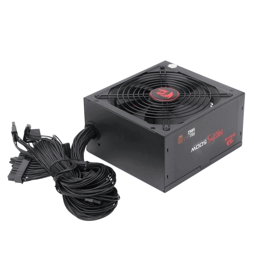 [121869] Redragon GC-PS001 - Fuente de Alimentación Gaming 500W 80+ Bronze - Ventilador 140 mm