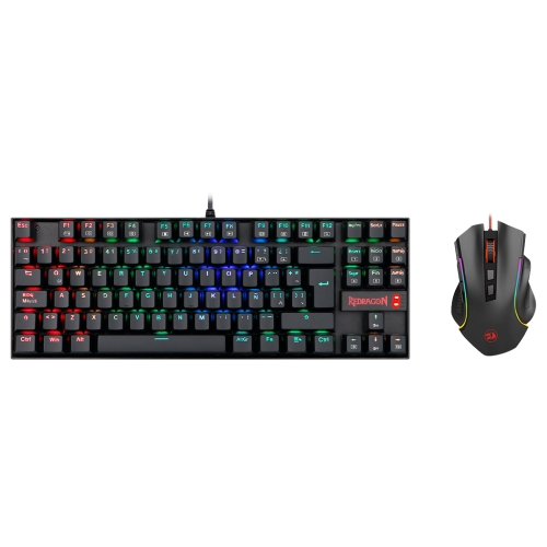[121903] Redragon - Combo Teclado+Ratón K552RGB+M607 Español
