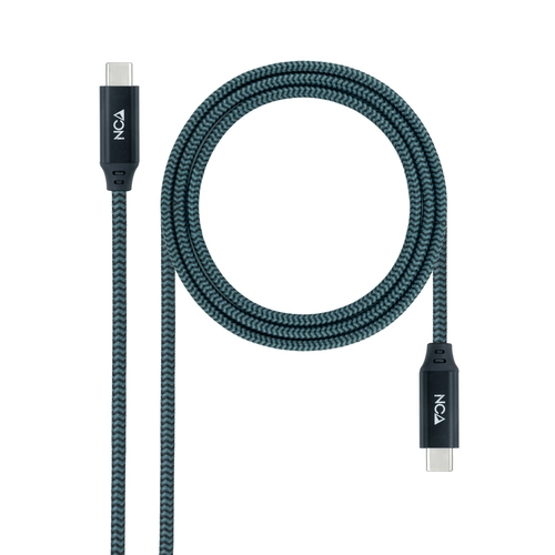 [125488] CABLE USB 3.2 GEN2x2 100W 4K/60Hz USB-C M/M 0.5 M