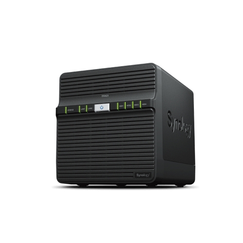 [126348] Synology DS423 - NAS 4 bahías (3.5"/2.5") - Realtek RTD1619B quad-core - 2GB - 2xRJ45