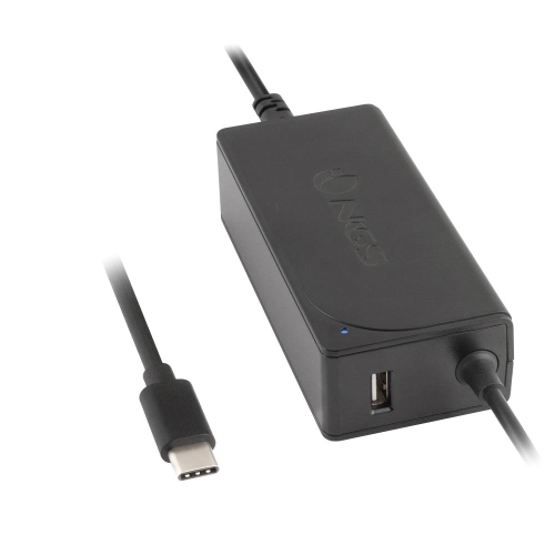 [127006] NGS Cargador Universal Automatico para Portatil 65W USB-C - 1x USB 2.0 - Voltaje 5-20V
