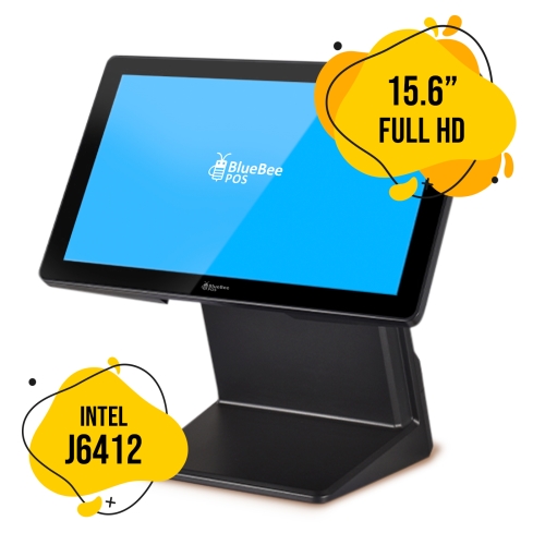 [127113] BLUEBEE - TPV BB-06-15.6" PCAP/J6412/4GB RAM/128GB SSD/4 X USB/ 2YW