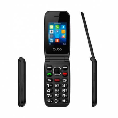 [127139] Qubo - Telefono Senior Libre Qubo Neo2nw BK - 2.4" - Negro - SOS