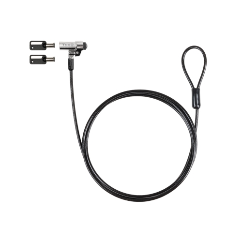 [127324] TooQ - CABLE SEGURIDAD NANO 2.5x6MM LLAVE PARA PORTATILES