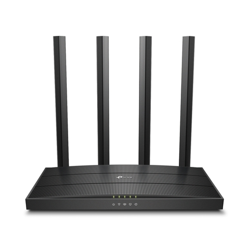 [128545] ROUTER WIFI DUALBAND TP-LINK ARCHER C6 AC1200 300MB EN 2,4GHZ Y 867MB EN 5GHZ 5P GIGA 4 ANTENAS FIJAS