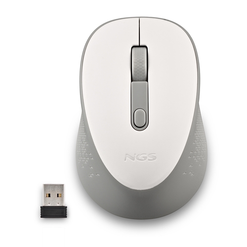 [128824] NGS RATON INALAMBRICO 800/1600DPI COLOR BLANCO