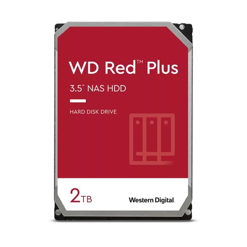 [129034] WD Red NAS WD20EFPX - Disco duro - 2TB - interno - 3.5" - SATA 6GB/s - búfer: 64 MB - 5400 rpm