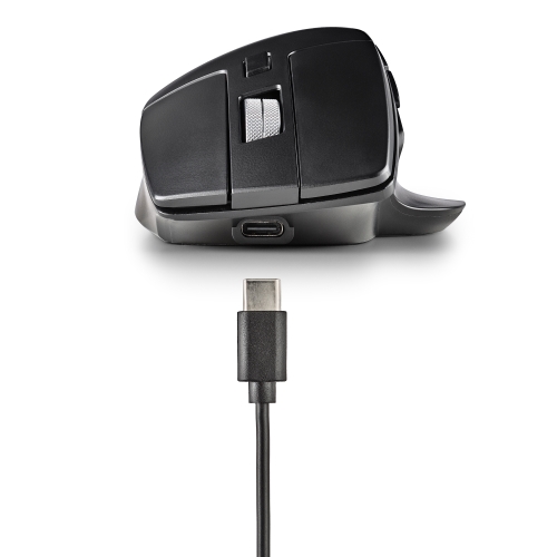 [129071] NGS - Ratón Inalámbrico por Bluetooth HIT-RB - Batería recargable - Hasta 1600 DPI - Negro