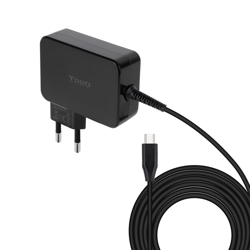 [130570] CARGADOR PORTATIL GAN USB-C PD 90W, NEGRO