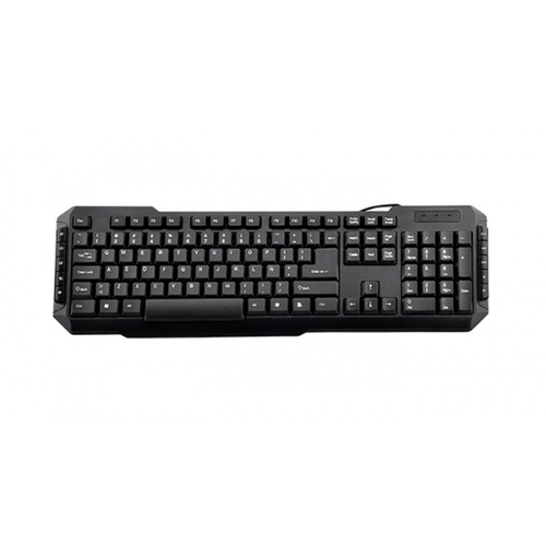 [131593] 3Go KBDRILEUSB2 - Teclado multimedia Drile - 105 teclas + 10 multimedia - USB - Negro
