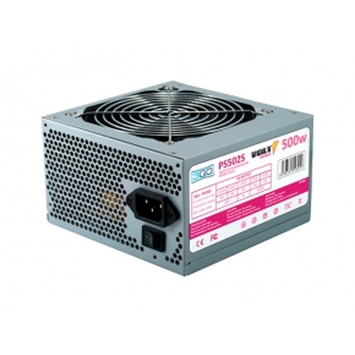 [131587] 3Go PS502S - Fuente de alimentación - 500W - 20+4 - 2 x SATA - 3 x IDE - 1 x FDD - Cable de alimentación incluído