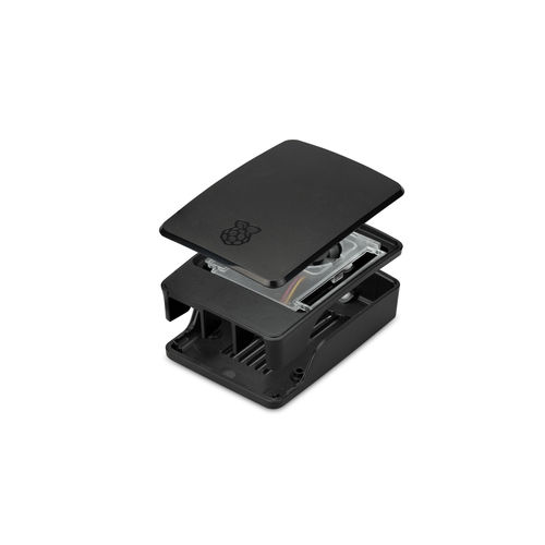 [131030] Raspberry caja oficial para Pi 5 - Color negro - Con ventilador