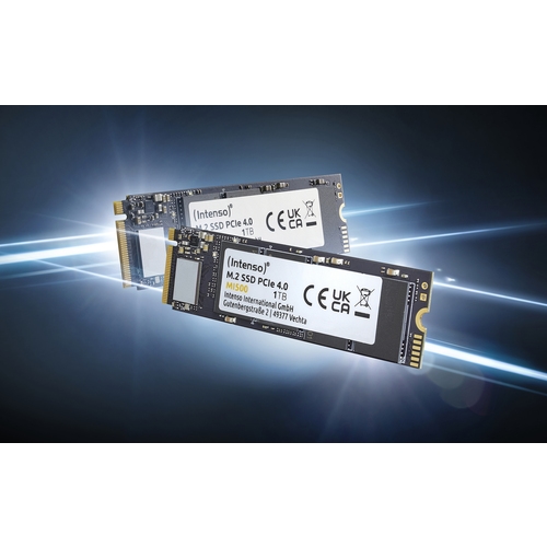 [130973] Intenso MI500 SSD 500GB PCIe Gen 4x4 NVME 1.4 - 5300 / 4000 MBs