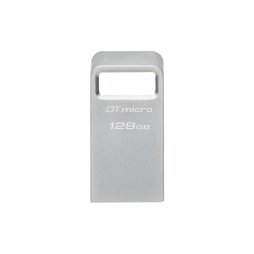 [131246] Kingston - DataTraveler Micro 128GB USB 3.2 - Ultrapequeño - Carcasa metálica