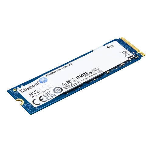 [132933] Kingston NV3 - unidad en estado sólido - 1TB - PCIe Gen4 - 6000 Mbps / 4000 Mbps