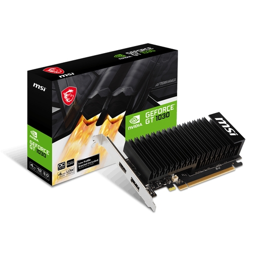 [133210] MSI VGA NVIDIA GT 1030 4GHD4 LP OC 4GB DDR4