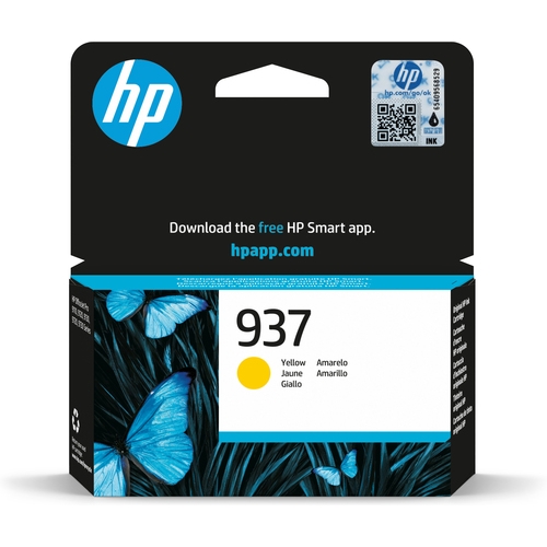 [131550] HP 937 Amarillo Cartucho de Tinta Original - 4S6W4NE